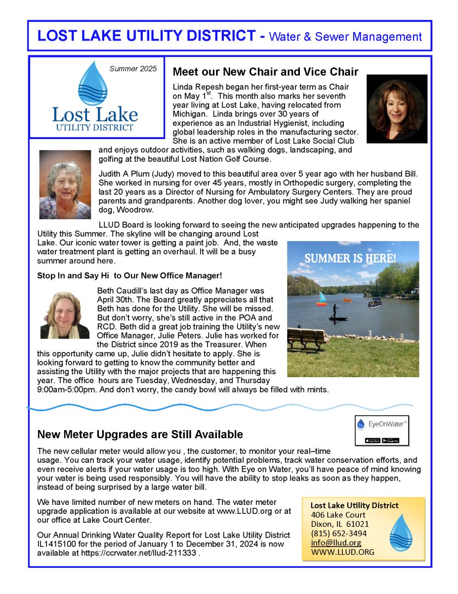 Summer 2025 Newsletter
